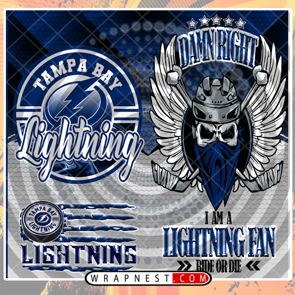 LIGHTNING SKULL WRAP