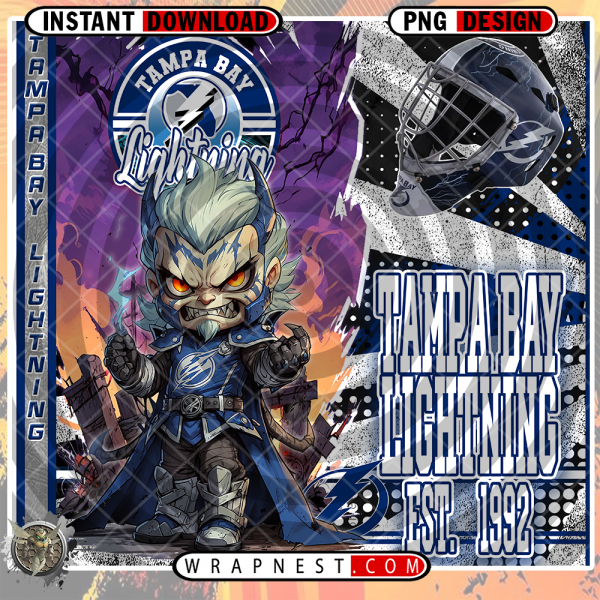 LIGHTNING MONSTER MASCOT