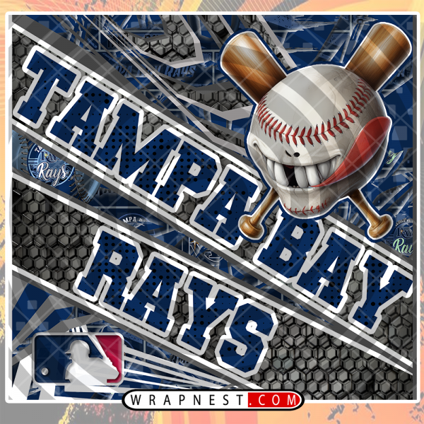 RAYS ANGRY BASEBALL WRAP