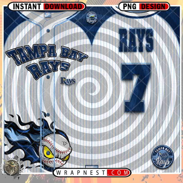 RAYS TEAM BUTTON-UP WRAP