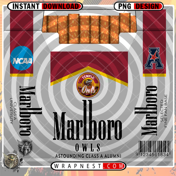 TEMPLE MARLBORO WRAP