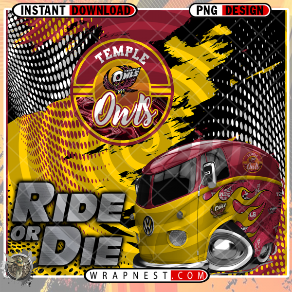 TEMPLE RIDE or DIE