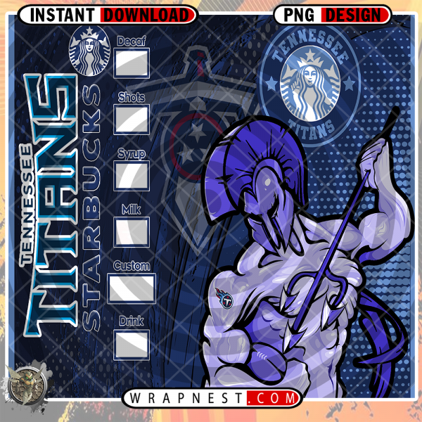 TITANS STARBUCKS WRAP