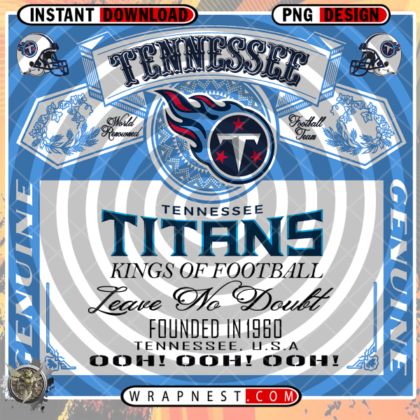 TENNESSEE TITANS BUD WRAP v1