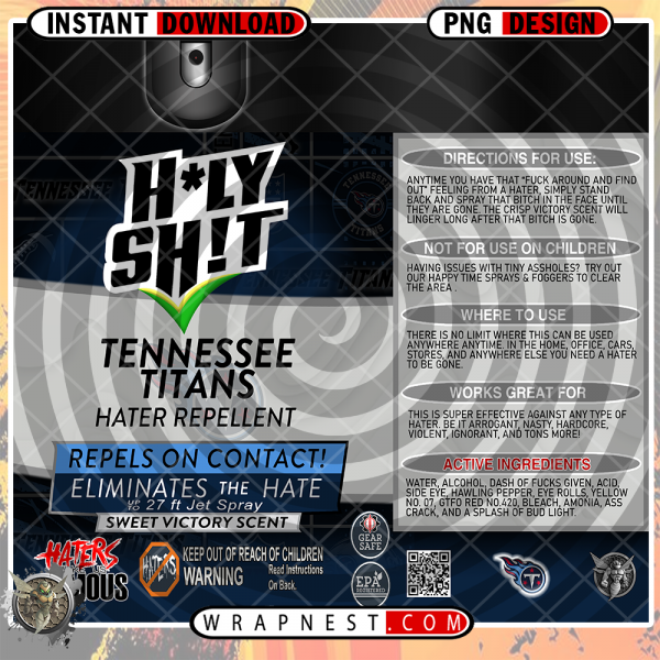 TITANS HOLY SHIT WRAP