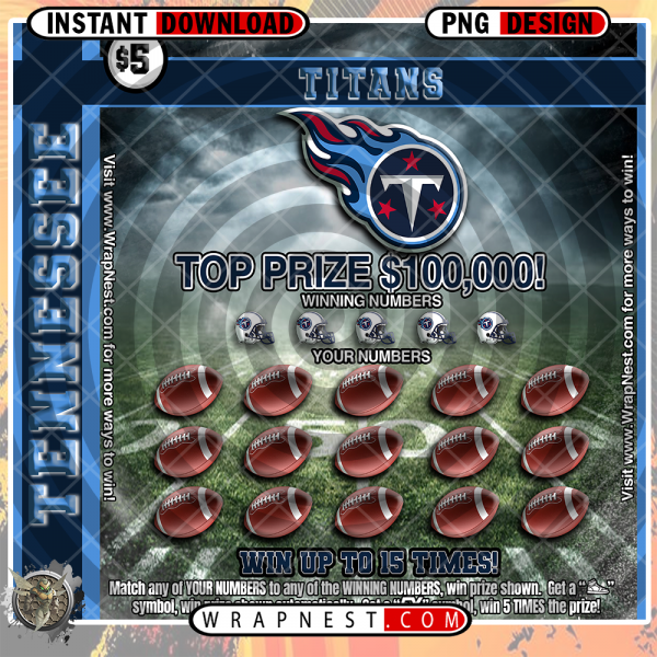 TITANS SCRATCH OFF WRAP