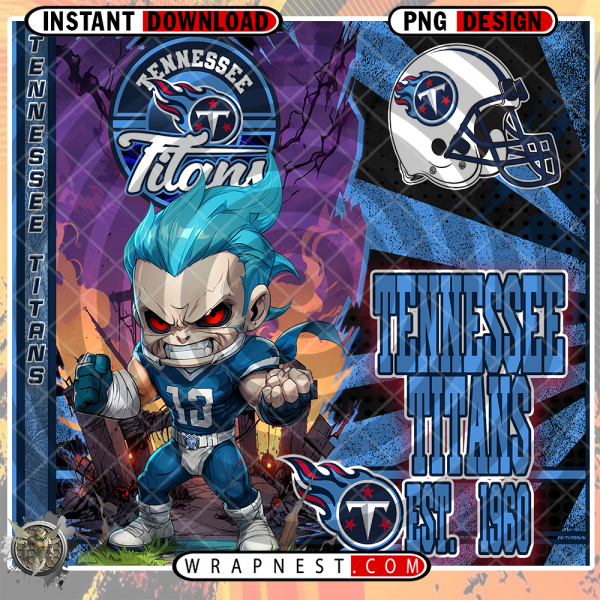 TITANS MONSTER MASCOT