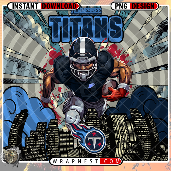 TITANS COMIC BOOK STYLE WRAP