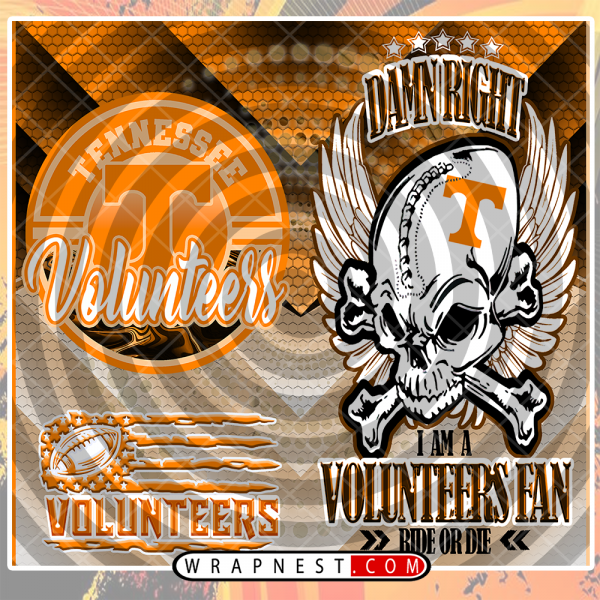 TENNESSEE SKULL WRAP
