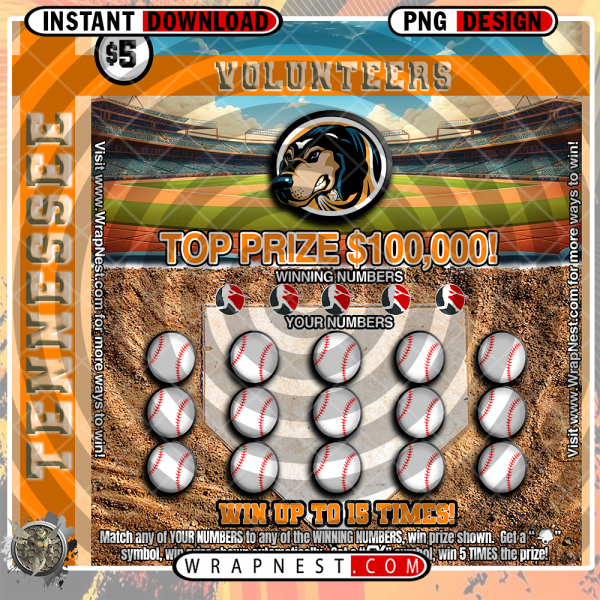 TENNESSEE SCRATCH OFF WRAP