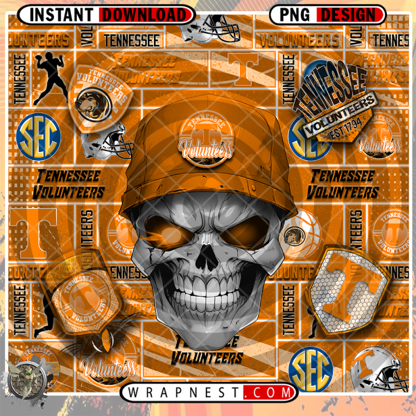 TENNESSEE SKULL WRAP