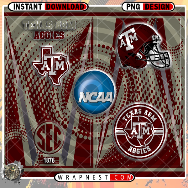 TEXAS A&M TEAM LOGO WRAP