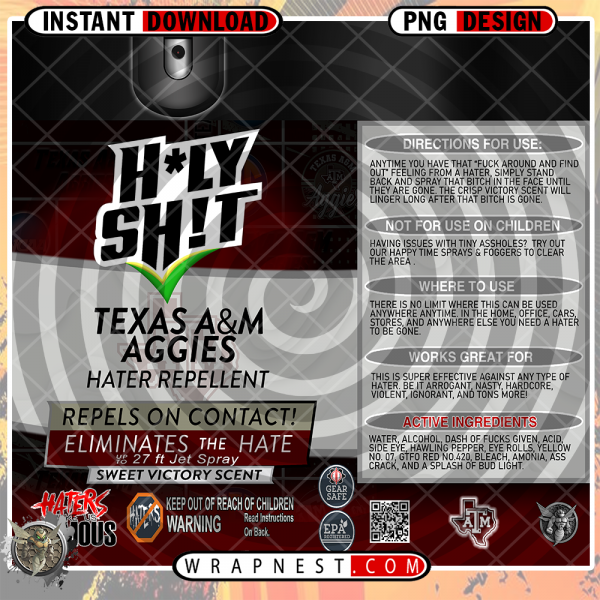 TEXAS A&M HOLY SH*T WRAP