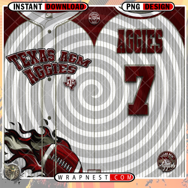 TEXAS A&M TEAM BUTTON-UP WRAP