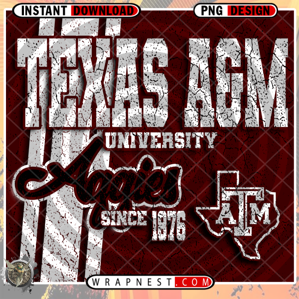 TEXAS A&M GRUNGE v2