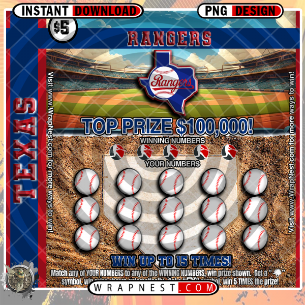 RANGERS SCRATCH OFF WRAP