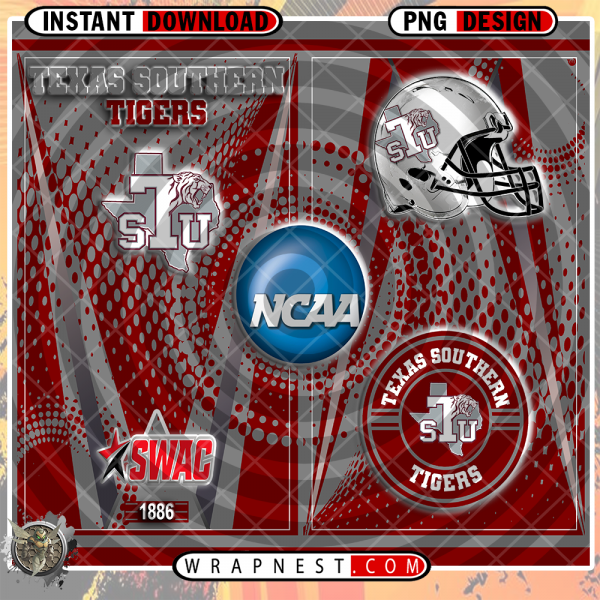 TEXAS SOUTHERN TEAM LOGO WRAP
