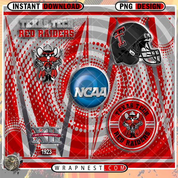 TEXAS TECH TEAM LOGO WRAP