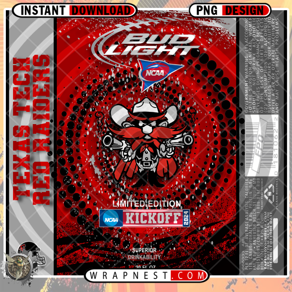 TEXAS TECH BUD WRAP v3