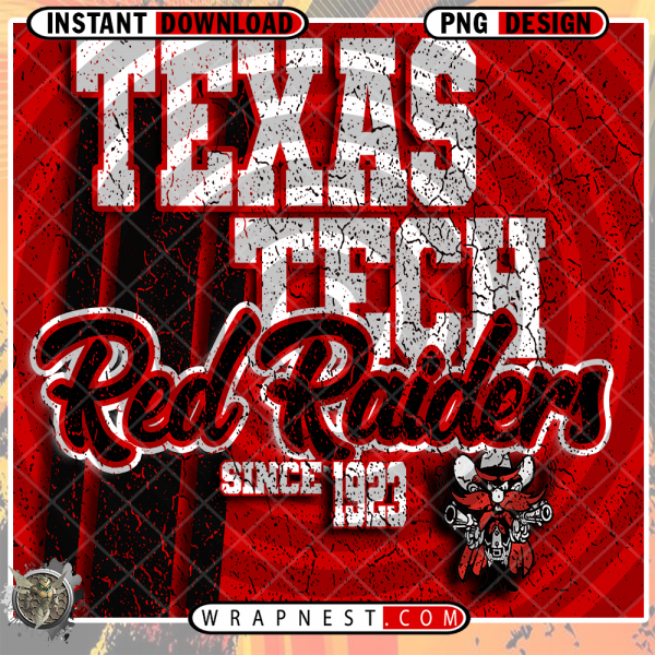 TEXAS TECH RED GRUNGE v2