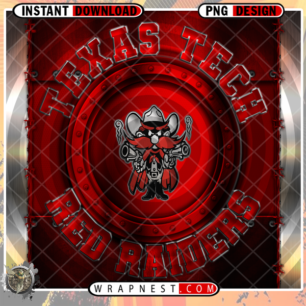 TEXAS TECH METAL WRAP