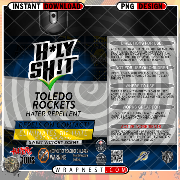 TOLEDO HOLY SH*T WRAP