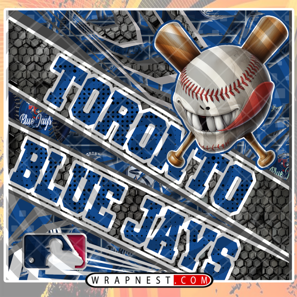 BLUE JAYS ANGRY BASEBALL WRAP