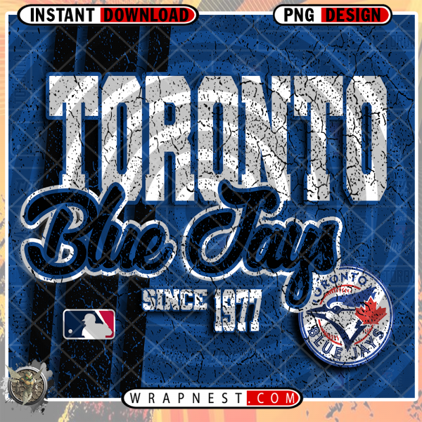 BLUE JAYS GRUNGE v2 WRAP