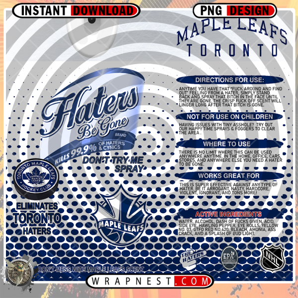 MAPLE LEAFS HATERS BE GONE WRAP