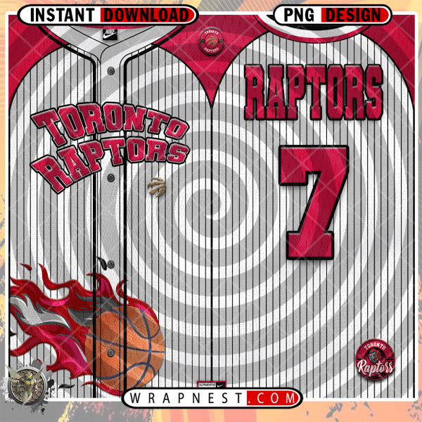 RAPTORS TEAM BUTTON-UP WRAP