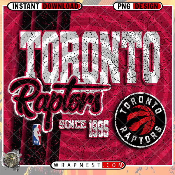 RAPTORS GRUNGE v2 WRAP