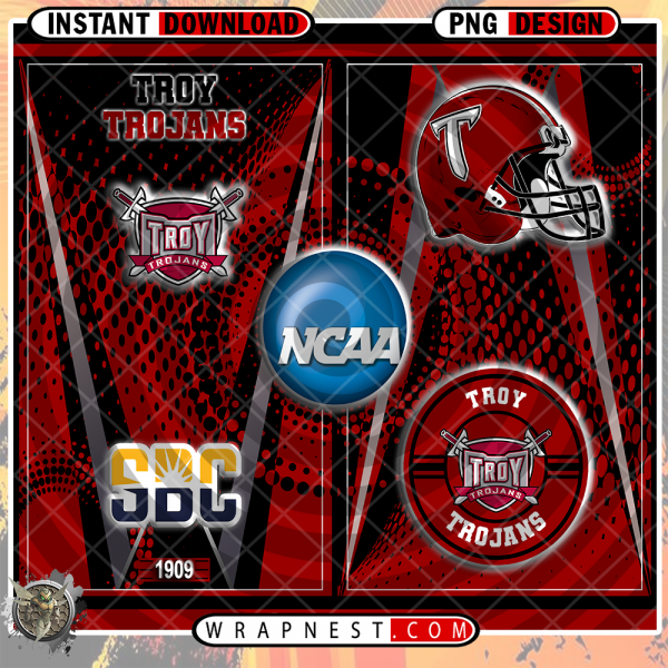TROY TEAM LOGO WRAP