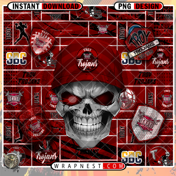TROY SKULL WRAP
