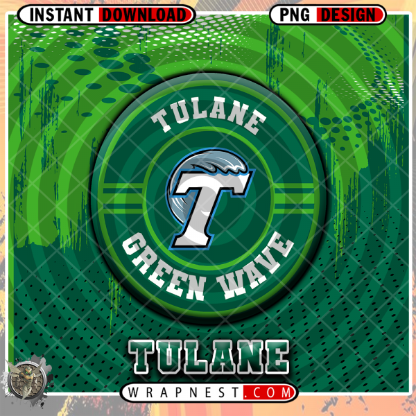 TULANE DOT LOGO WRAP