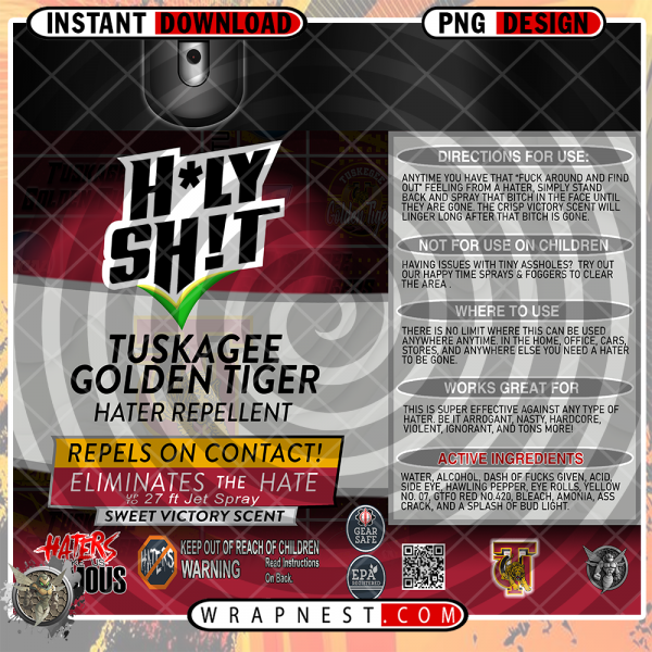 TUSKEGEE HOLY SH*T WRAP
