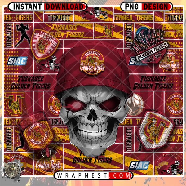 TUSKAGEE SKULL WRAP