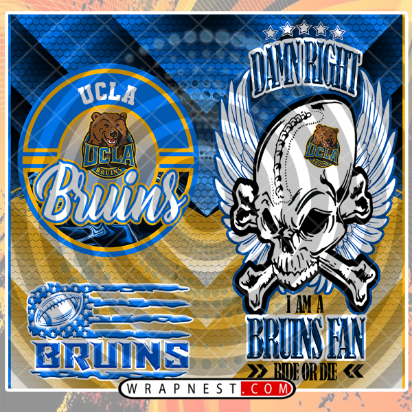 UCLA SKULL WRAP