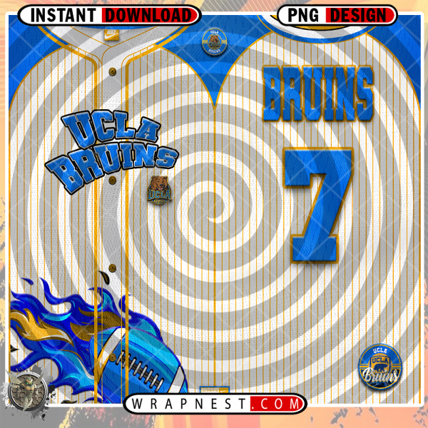 UCLA TEAM BUTTON-UP WRAP