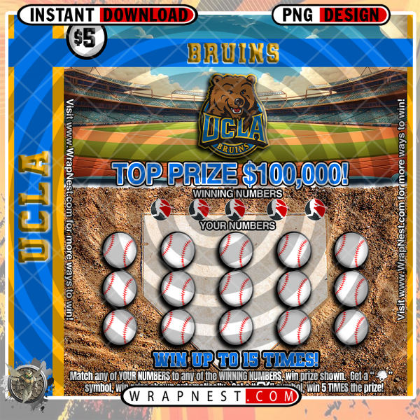 UCLA SCRATCH OFF WRAP