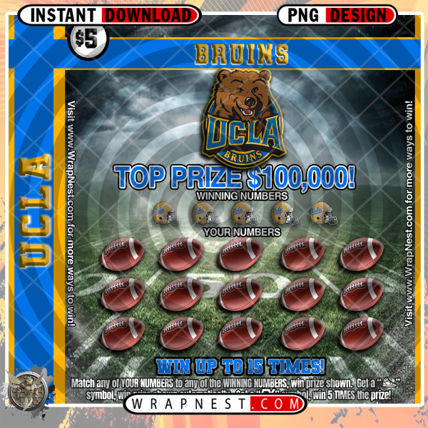 UCLA SCRATCH OFF WRAP