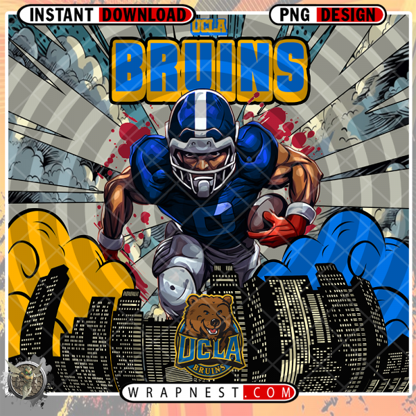 UCLA COMIC BOOK STYLE WRAP