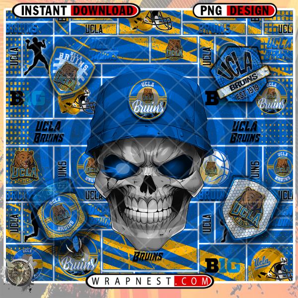 UCLA SKULL WRAP