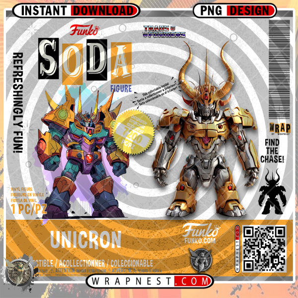 UNICRON FUNKO SODA