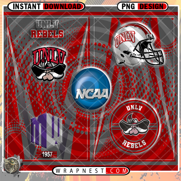 UNLV TEAM LOGO WRAP