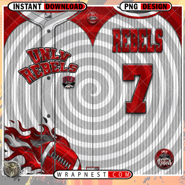 UNLV TEAM BUTTON-UP WRAP