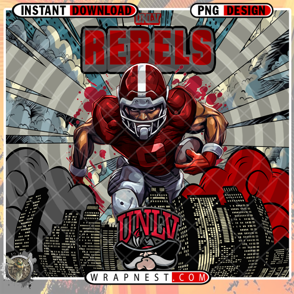 UNLV COMIC BOOK STYLE WRAP
