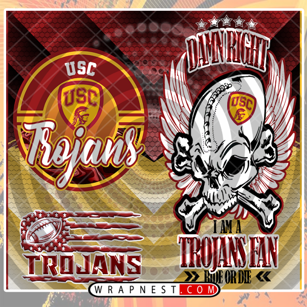USC SKULL WRAP