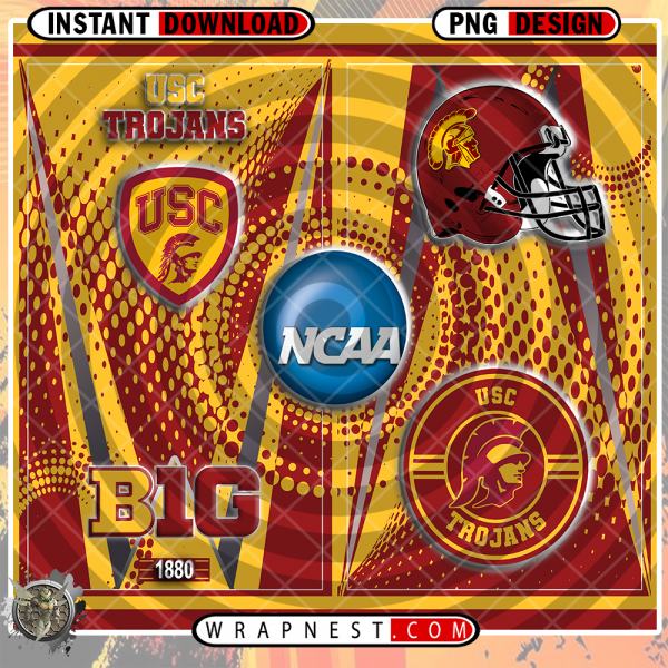 USC TEAM LOGO WRAP