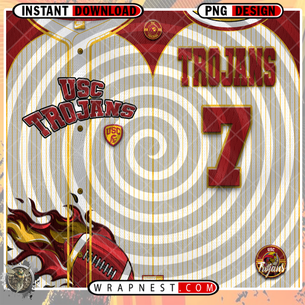 USC TEAM BUTTON-UP WRAP