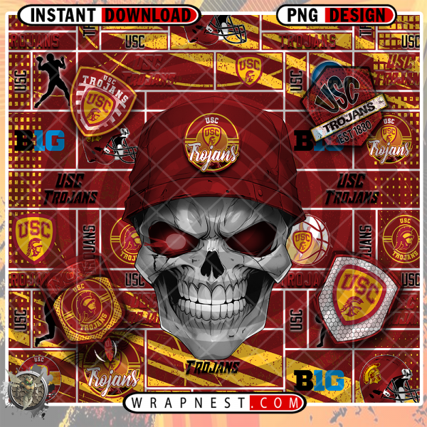 USC SKULL WRAP